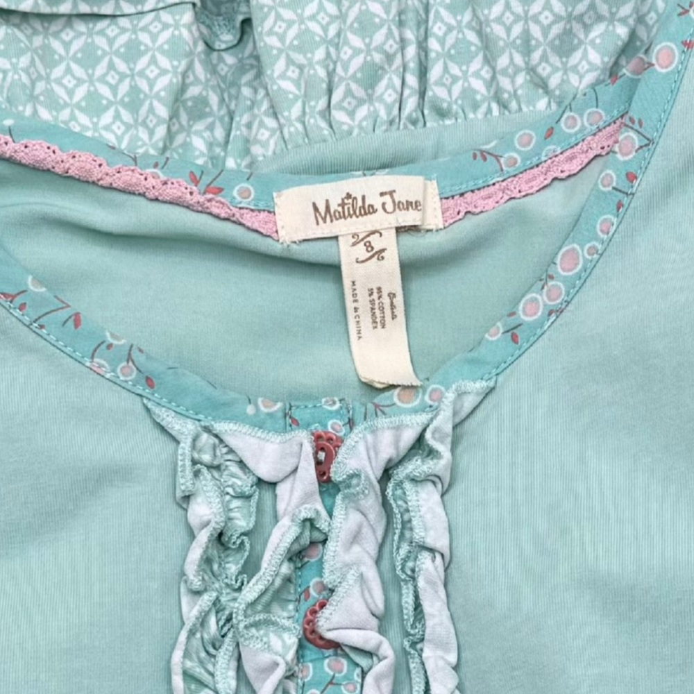 Matilda Jane Kids Dress in Soft Blue